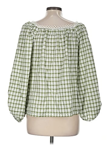 Max Studio 3/4 Sleeve Blouse (view 2)
