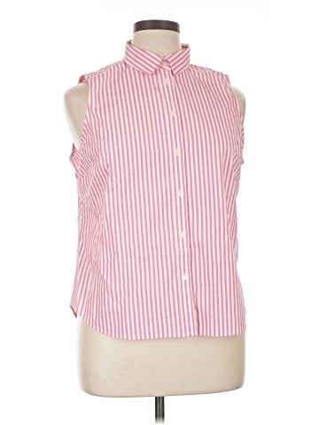 J.Crew Factory Store Sleeveless Button-Down Shirt (view 1)