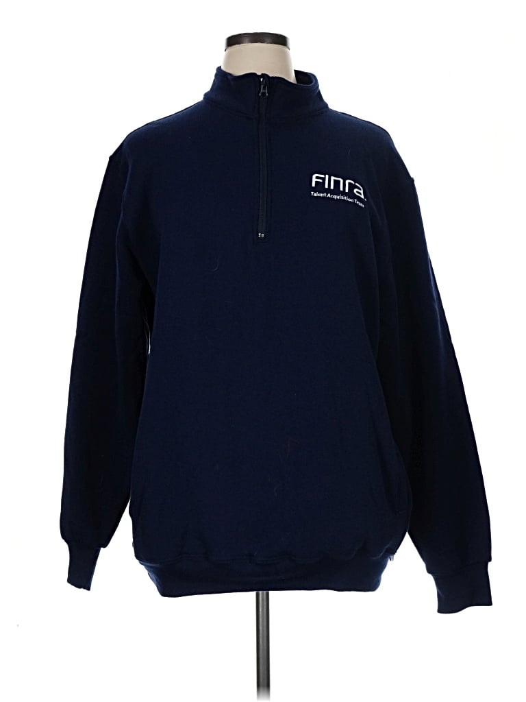 Pre-owned Russell Athletic Sweatshirt In Blue