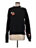 Hanes Floral Black Pullover Sweater Size M - photo 1