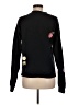 Hanes Floral Black Pullover Sweater Size M - photo 2
