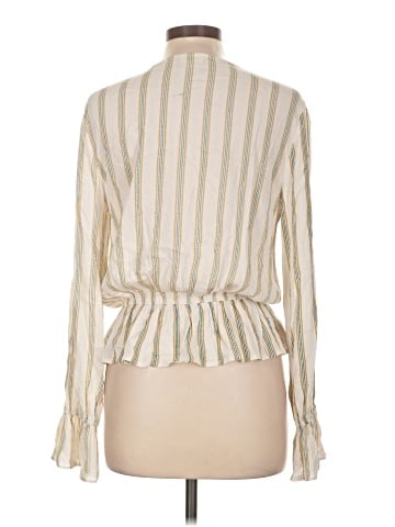 Hem & Thread Long Sleeve Blouse (view 2)