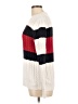 Tommy Hilfiger 100% Cotton Color Block Ivory Blue Pullover Sweater Size L (estimated) - photo 5