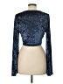 TOBI Blue Long Sleeve Top Size L - photo 2