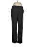 Theory Solid Gray Black Linen Pants Size 8 - photo 1