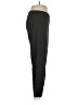 Theory Solid Gray Black Linen Pants Size 8 - photo 4