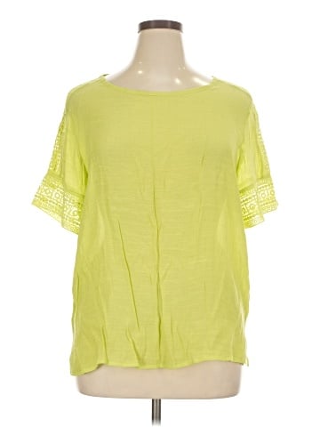 Counterparts Short Sleeve Blouse (view 1)
