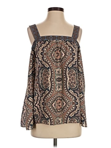 BCBGMAXAZRIA Long Sleeve Blouse (view 1)