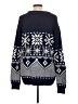 Lands' End Print Blue Pullover Sweater Size L - photo 2