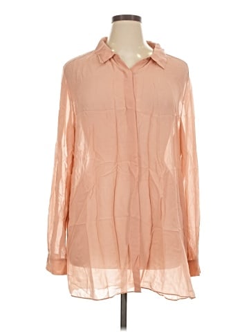 Eileen Fisher Long Sleeve Blouse (view 1)