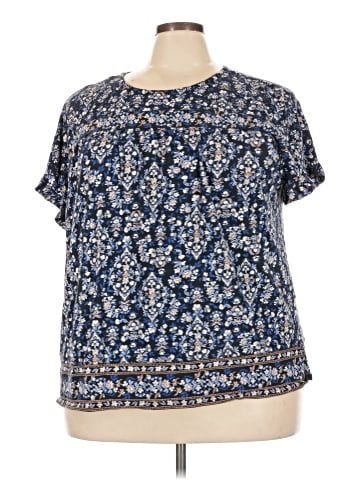 J.Jill Short Sleeve Blouse (view 1)