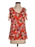 CAbi 100% Polyester Orange Sleeveless Blouse Size XS - photo 1