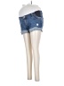 Indigo Blue Blue Denim Shorts Size Med Maternity - photo 1