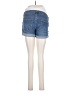 Indigo Blue Blue Denim Shorts Size Med Maternity - photo 2
