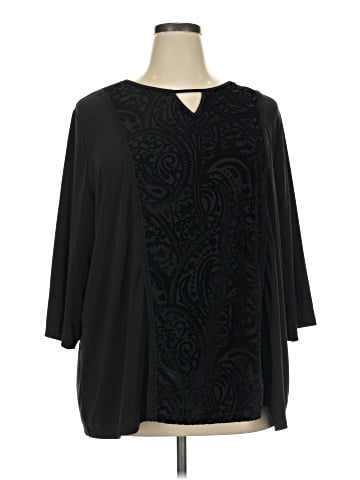 Catherines 3/4 Sleeve Blouse (view 1)