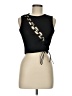 Princess Polly 100% Polyester Black Sleeveless Top Size 8 - photo 1
