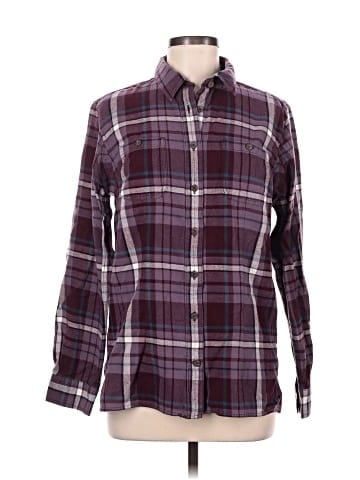 Duluth Trading Co. Long Sleeve Button-Down Shirt (view 1)