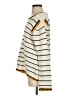 Alya Stripes Ivory Pullover Sweater Size S - photo 5