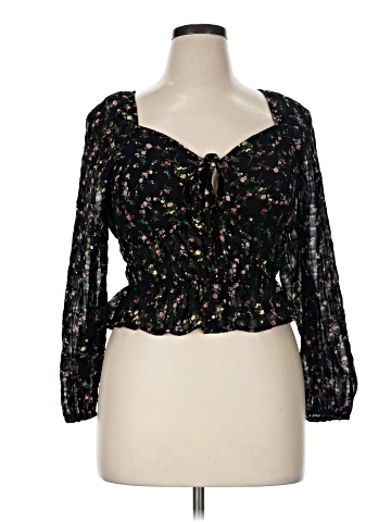 Dizzy Lizzy 3/4 Sleeve Blouse (view 1)