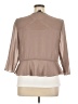 R&M Richards 100% Polyester Tan Cardigan Size 16 - photo 2