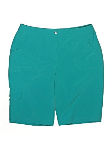 Weekends by Chico's Khaki Shorts (view 1)