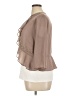 R&M Richards 100% Polyester Tan Cardigan Size 16 - photo 5