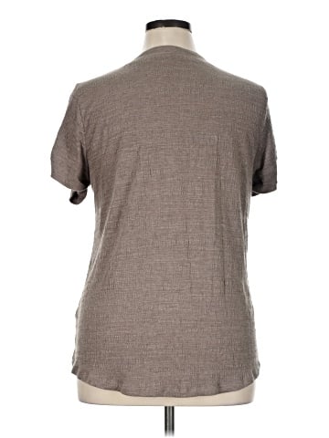Cable & Gauge Short Sleeve Blouse (view 2)