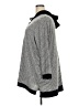 Catherines Stripes Gray Poncho Size 2X - photo 5