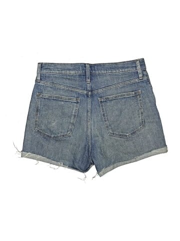 Madewell High-Rise Denim Shorts in Malden Wash (view 2)
