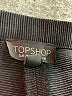 Topshop Chevron-herringbone Black Shorts Size 10 - photo 3