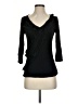 Elle Black 3/4 Sleeve Top Size XS - photo 1