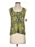 Collective Concepts 100% Polyester Green Sleeveless Blouse Size XS - photo 1