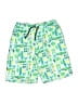 L.L.Bean 100% Polyester Green Board Shorts Size 14 - photo 1