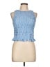 Unbranded Blue Sleeveless Blouse Size L - photo 1