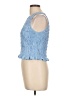 Unbranded Blue Sleeveless Blouse Size L - photo 5