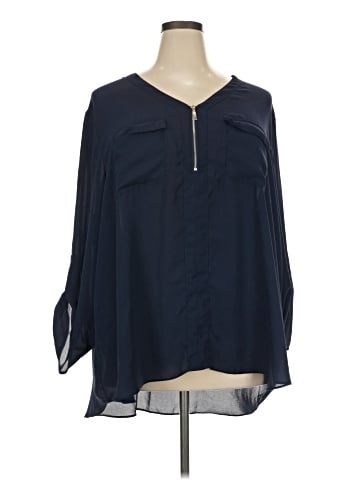 Cato Long Sleeve Blouse (view 1)