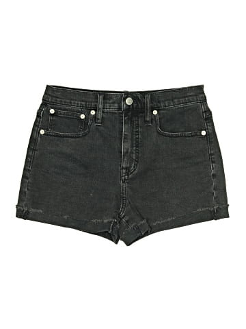 Madewell High-Rise Denim Shorts in Lunar Wash (view 1)
