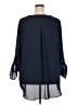 Cato 100% Polyester Blue Long Sleeve Blouse Size 28W - photo 2