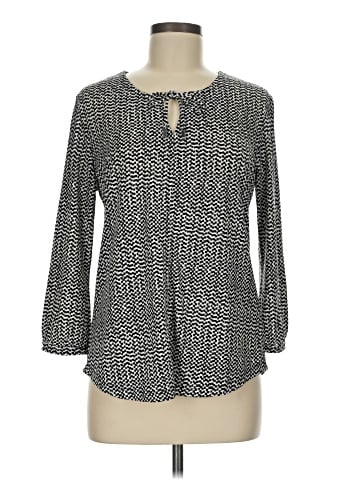 Liz Claiborne Long Sleeve Blouse (view 1)