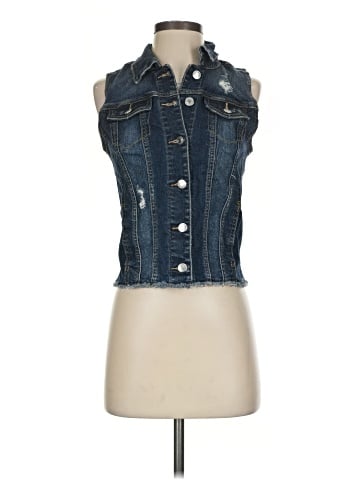 Maurices Denim Vest (view 1)