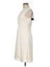 DKNY 100% Polyester Ivory Cocktail Dress Size 6 - photo 5