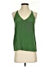 Tibi 100% Silk Green Sleeveless Silk Top Size 2 - photo 1