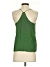 Tibi 100% Silk Green Sleeveless Silk Top Size 2 - photo 2