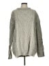 Lioness 100% Acrylic Gray Pullover Sweater Size L - photo 1