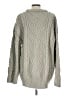 Lioness 100% Acrylic Gray Pullover Sweater Size L - photo 2