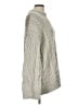 Lioness 100% Acrylic Gray Pullover Sweater Size L - photo 4