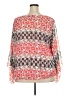 Alfani Red 3/4 Sleeve Blouse Size 3X - photo 2