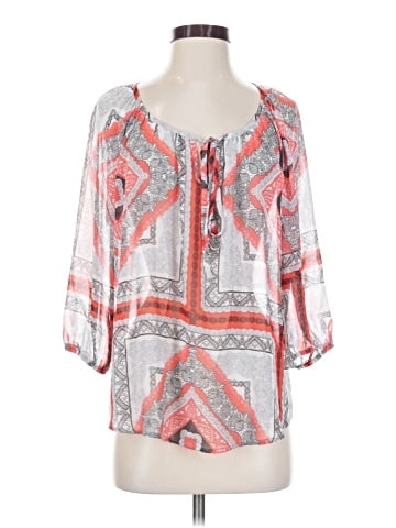 Everly 3/4 Sleeve Blouse (view 1)