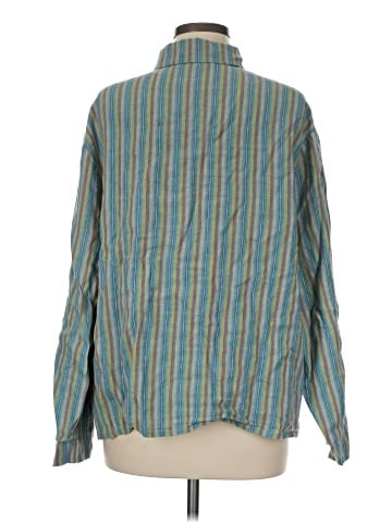 Flax Long Sleeve Button-Down Shirt (view 2)
