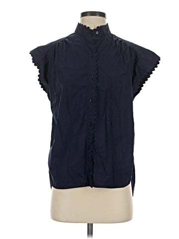 English Factory Sleeveless Button-Down Shirt (view 1)
